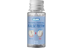 Pipicat Ciment Dentaire, Scellement, Matériau Restauration Dentaire, des Perles Réparation Dents Temporaires Gel Gel Dents pour Le Film TV Cosmétique, 30g