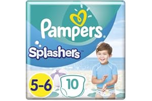 Pampers Pannolini da nuoto Splashers taglia 5 – 6, confezione da 1