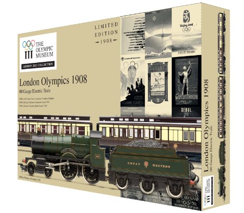 Hornby R2980 London 2012 1908 Games 00 Gauge Limited Edition Train Pack