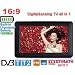 Produktbild Saver DVBT2 / DVBT Digital Analog bewegliche Mini LED HD TV Unterstützung 1080P USB TF D9 9 Zoll 16: 9 TFT LEADSTAR