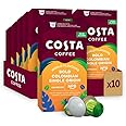 Costa Bold Colombian Single Origin Aluminium Coffee Pods (Pack of 10, Total 100 Coffee Capsules)