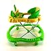 baby walker sea explorer activity board music & lights 3 height adjustable with interactive sounds choice of 6 colours (Green/Lemon)