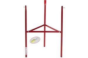 COMBOI - Juego de 3 patas para quemador - paellero de gas, incluye nivel e instrucciones de montaje, fabricado en España. (Patas reforzadas)
