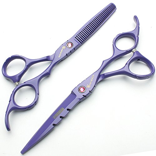 6 inch Japan 440c Sharp Professional Hairdressing Scissors 17.5 Hairdresser Hair Cutting and Hair thinning Dedicated… - Image 10