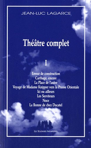 Théâtre complet