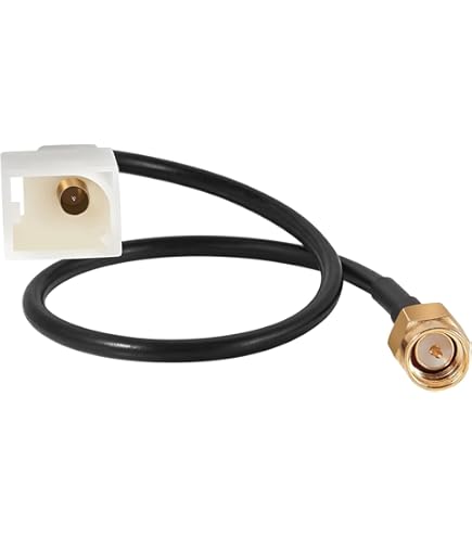 POBADY GPS Cable Fakra C To SMA Plug Pigtail Cable GPS Antenna Adapter Cable RG174 30CM 11.8Inch For Car DVR GPS Module Tracking System Antenna GPS Navigation System GPS Receivers Multi-Way - View #5