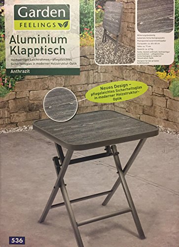 Preisvergleich Produktbild Aluminium Klapptisch Gartentisch Campingtisch Balkontisch