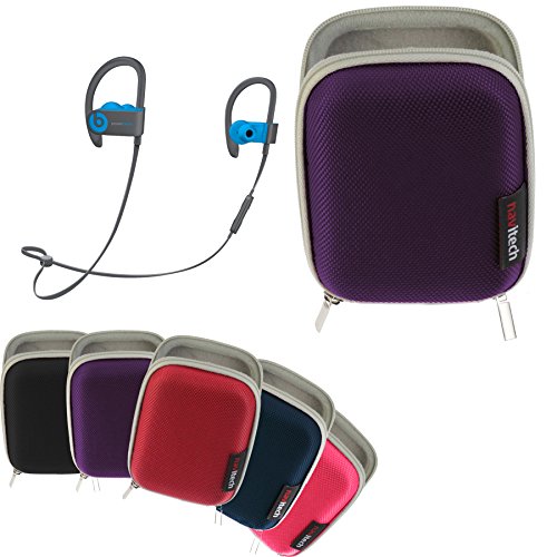 Preisvergleich Produktbild Navitech lila harter fall für die Beats PowerBeats 3