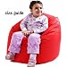Funky Kids beanbags Orange childrens Beanbag water resistant Bean bags perfect for indoors or outdoors
