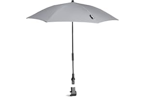 STOKKE Ombrelle YOYO, Stone - Protection UPF 50+ - Compatible avec le pack nouveau-né 0+, la nacelle, le pack couleur 6+ et le siège auto