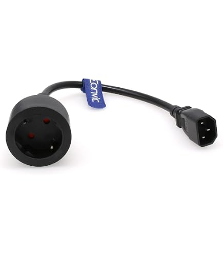Sourcing Map 10 Preseze Di Corrente IEC320 C13 Per Montaggio A Pannello - 250V 10A - Ideali Per UPS, Armadi Elettrici E Alimentatori