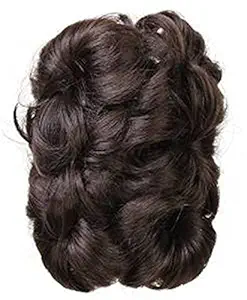 LAmour Juda Bun Clip Hair Extension (Natural Brown)