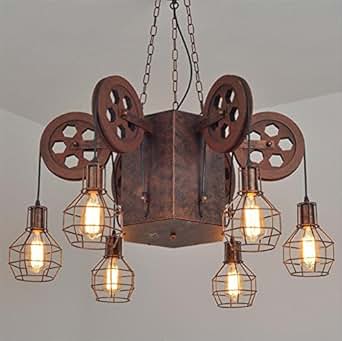 KDLD Kronleuchter ® Hängeleuchte Kronleuchter Retro- große Leuchter