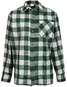 MS-Trachten Herren Trachtenhemd Großkaro