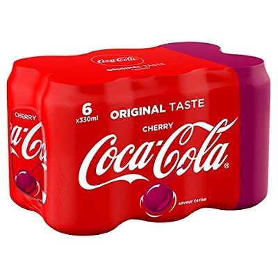 Coca-Cola Cherry Canettes 6 x 33 cl