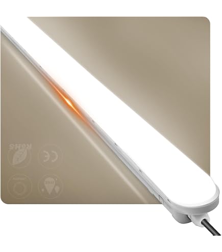 LEOEU 8 Stück 36W LED Feuchtraumleuchte mit Bewegungsmelder, 3960LM LEOEU 8 Stück 36W LED Feuchtraumleuchte mit Bewegungsmelder, 3960LM