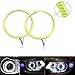 Produktbild GrandView 90mm, 3,54 "Weiß Auto Angel Eyes 66SMD COB LED Halo Ring Lampe Licht Scheinwerfer Tagfahrlicht, Konstantstrom 9V ~ 30V