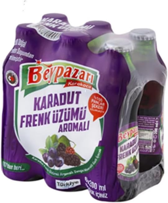 Beypazarı Karadut Frenk Aromalı Maden Suyu (24x200ml)