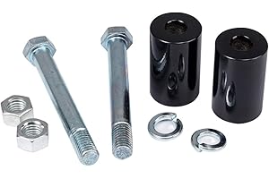 CELOMT 2'' Rise Handlebar Risers Extension For Harley Davidson 1-1/4'' Handlebars Black Motorcycle Spacers