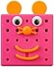 U-Ace Clockman Id Alarm Clock (Pink)