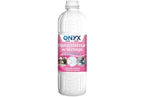 Onyx - Easycryl, Additif Peinture Acrylique - Retardateur de Séchage, Évite les Reprises et Surépaisseurs, Augmente le Rendement - Fabrication Française - 1L