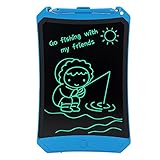 ♥ 【Respetuoso con el medio ambiente y saludable para los ojos protection】 Protección de los ojos y tablero de dibujo sin papel, sin radiación electromagnética. El botón de borrado del panel de escritura lo hace reutilizable como equivalente a 50,000 hojas de papel. ¡Sin desorden ni desperdicio de papel!