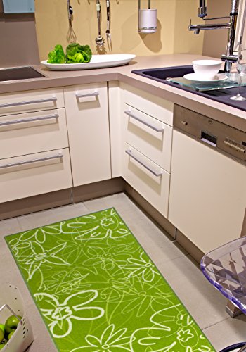 Kitchen Runner Washable and Öko-Tex 100 Non-Slip Green and 2 sizes available - 8