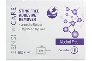 SENSI-CARE Sting Free Adhesive Remover Wipe, 30 pack by ConvaTec