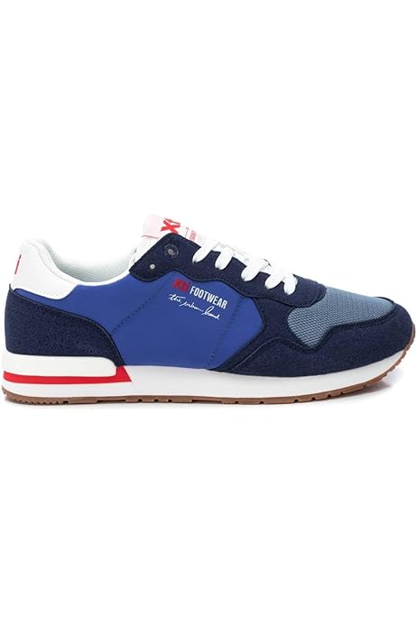 Zapatos Casuales XTI Hombre - Color Navy | Material Vegano | Suela Antideslizante | Talla 40