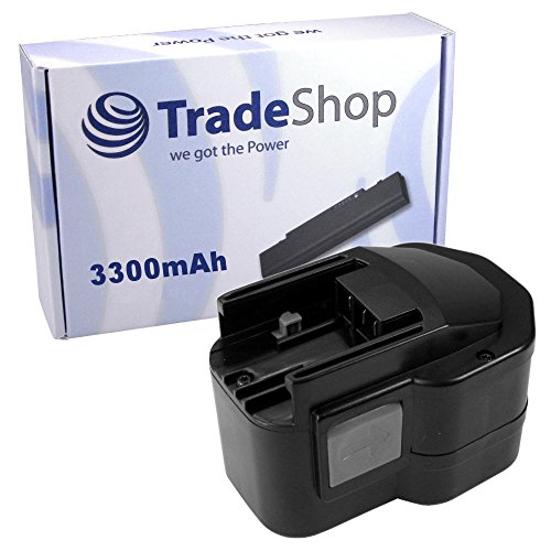 Hochleistungs Ni-MH Akku, 12V / 3300mAh Atlas Copco AEG Milwaukee BF12 System PBS3000 B12 BX12 BXS12 BXL12 P12P P12T S12P SB2E12 SB2E12T B12 BX12 BXS12 BXL12 BF12 MX12