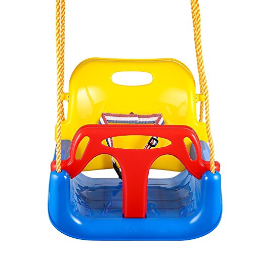 3 In 1 Baby Kids Swing Seat Heavy Duty Chain Detachable Outdoor Playground Swing Set for Infants, Toddlers 3 In 1 Baby Kids Swing Seat Heavy Duty Chain Detachable Outdoor Playground Swing Set for Infants, Toddlers