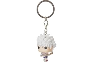 Funko Pop! Keychain: HxH - Killua Zoldyck with Yoyo - Hunter X Hunter (HXH) - Mini-Figurine en Vinyle à Collectionner Porte-clés Fantaisie - Cadeau de Noël - Idée de Cadeau - Produits Officiels