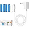 AIEVE 6 V Power Supply Adapter Battery Replacement for 4 AA Batteries Compatible with Nuki Smart Lock 3.0/3.0 Pro, Fairy Ligh