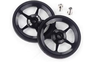 Aceoffix 2pcs Alloy Easywheel & Titanium Bolts For Brompton Folding Bike