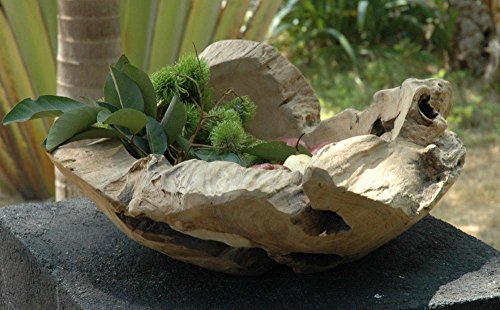 Teakschale „Noya“ Dekoschale Holzschale Teak Schale rund ca. Ø 40 cm - 4