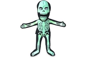 SiLLy puppets Scheletro da 35,6 cm, si illumina al buio, marionetta a mano