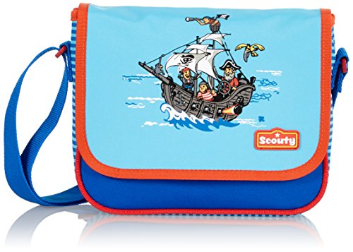 Scout 20030094900 Sac de sport à bandoulière pour enfant motif pirate 3 l Bleu