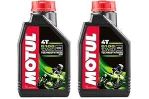 MOTOCAR Motul 5100 10W40 Huile moteur pour moto, scooter, 2 l