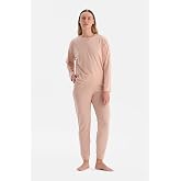 Dagi Kadın Pijama Takımı Uzun Kollu Tiş&ouml;rt Pantolon