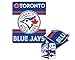Produktbild Toronto Blue Jays MLB Weiche Cozy Sherpa Überwurf Fleece Decke Bluejays 119,4 x 149,9 cm