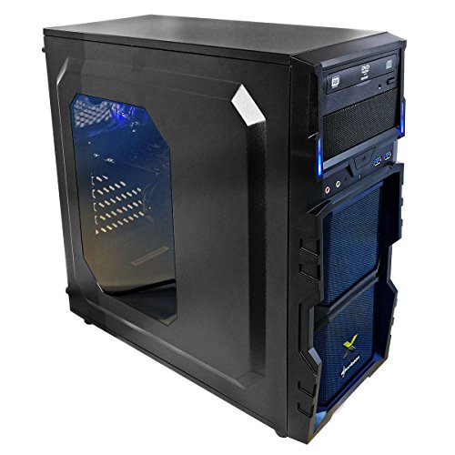nexths mx-spike05 Gaming-PC, Prozessor Intel i7 – 6700, 16 GB RAM, 1TB HDD, NVIDIA GeForce GTX 1070-8 GB - 6