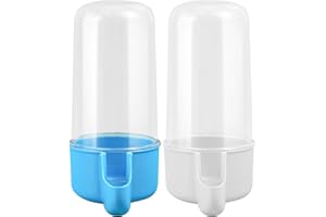 JOYIVIKE Vogeltränke Kunststoff, Automatischer Wasserspender Für Vögel Papageien Kanarienvögel,Vögel Futter- Und Wasserspender Für Käfig Vogelkäfig Zubehör - Geeignet Für Ziervögel Wie Kanarienvögel & Sittiche