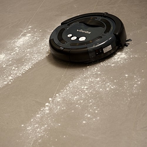Vileda A3 147271 Cleaning Robotic Vacuum Cleaner, UK Version, Grey at