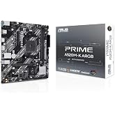 ASUS Prime A520M-K ARGB AM4 DDR4 5100(OC) MHz mATX Gaming (Oyuncu) Anakart | AMD A520 AM4 DDR4 5100 DP HDMI M.2 USB3.2 AURA R