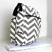 Large Chevron Pattern Stylish Nappy Bag With Changing Mat