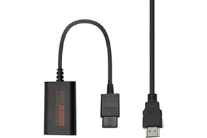 KLOP256 Adaptateur HDMI, câble convertisseur HD 1080p pour TV Gamecube-Console pour N64 pour SNES pour NGC