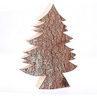 Holzdeko Baum Filigran groß, Ausführung Rinde, Weihnachtsdeko, Holzbaum Weihnachten