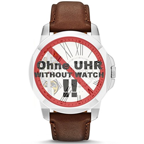 Fossil Uhrband Wechselarmband LB-ME1144 Original Ersatzband ME 1144 Uhrenarmband Leder 22 mm Braun Fossil Uhrband Wechselarmband LB-ME1144 Original Ersatzband ME 1144 Uhrenarmband Leder 22 mm Braun
