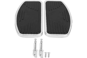 KOULATE Motorcycle Foot Rest,Durable Motorcycle Rear Pedal Wide Space Motorcycle Foot Plate For Shadow ACE VT400/750 97-03 Motorcycle Footrest