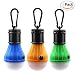 Produktbild GPISEN LED Karabiner Portable Laterne für Zelt Set-Notlicht,Camping, Abenteuer,Angeln, Garage, Notfall, Stromausfall Wasserdicht- 3 Stücke